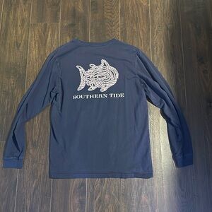 Southern Tide Navy Long Sleeve